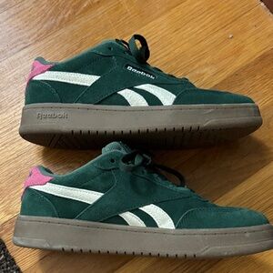 Reebok Forest Green Athletic Shoes